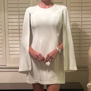 A.L.C. Erin cape dress